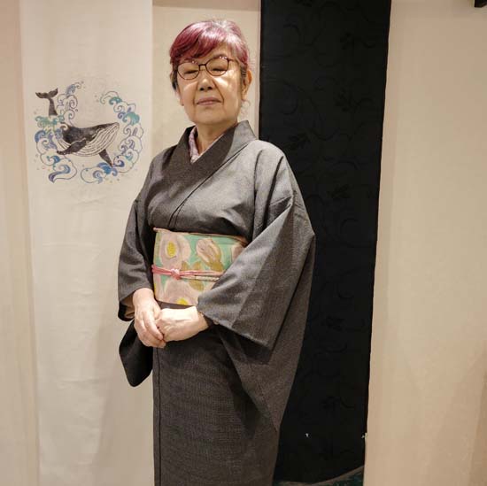 <span class="title">今日の着物美人さん</span>