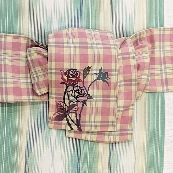 <span class="title">薔薇の半幅帯　明日からはWINTERSALE!</span>