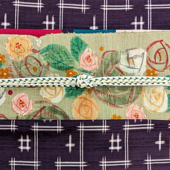 <span class="title">山本由季さん新作薔薇帯  1月のイベント</span>