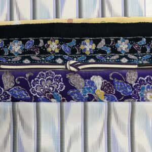 <span class="title">矢絣お召にロウケツ帯で猫に囲まれたい。</span>