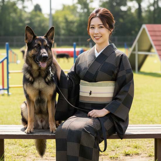 <span class="title">希少なマンガン小千谷を６月にも着ちゃう</span>