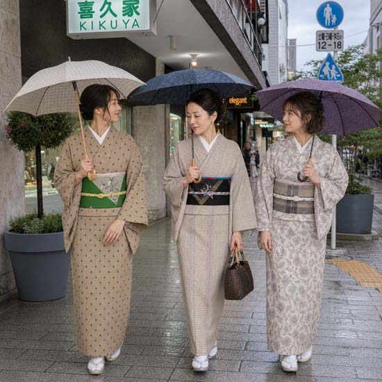 <span class="title">雨の日の着物、どうする？何着る、着た後は？</span>