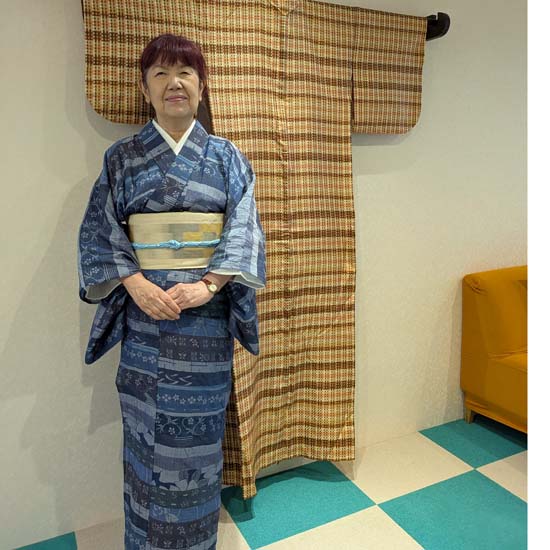 <span class="title">本日帯揚げ帯締半額デー！着物美人はエマさん</span>
